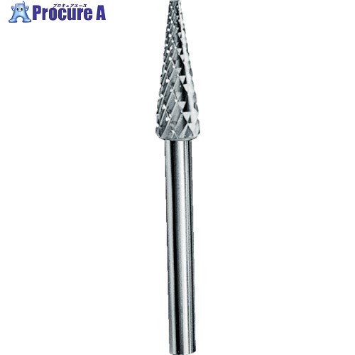 MRA 超硬バー Dシリーズ 形状:テーパー(クロスカット) 刃長12.7mm CB5D009 1本 ▼330-7948