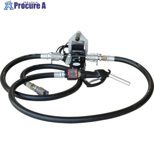 アクアシステム 流量計付ホース接続電動ポンプ (100V) 灯油 軽油 EVPH-56K24 1台 ■▼509-5867
