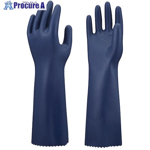 SHOWA ニトリルゴム製化学防護手袋 厚手ロングタイプ CN-751 M CN751-M 1双 ▼538-3365【代引決済不可】