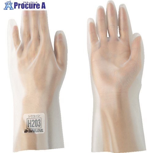 DAILOVE 耐溶剤用手袋 ダイローブH203(L) DH203-L 1双 ▼721-9687【代引決済不可】