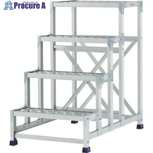 アルインコ 作業台 金具SUS仕様 天板寸法600×400mm 高1m CMT4106S 1台 ■▼751-3640【代引決済不可】【送料都度見積】※個人宅様送り不可