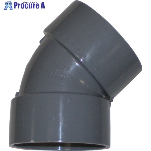 エスロン DV継手 45°エルボ 150 D4L1F 1個 ■▼850-5971 ※個人宅様送り不可