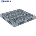 サンコー プラスチックパレット 816903 D4-1313 グレー D4-1313 GY 1個 ■▼110-8532【代引決済不可】【送料都度見積】