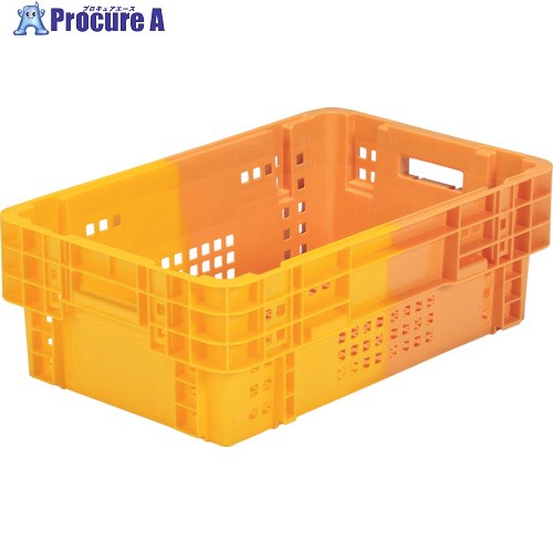 サンコー SNコンテナー 104507 C#49SFオレンジ/イエロー SKSNC49SF-ORYE 1個 ■▼136-1435【代引決済不可】【送料都度見積】