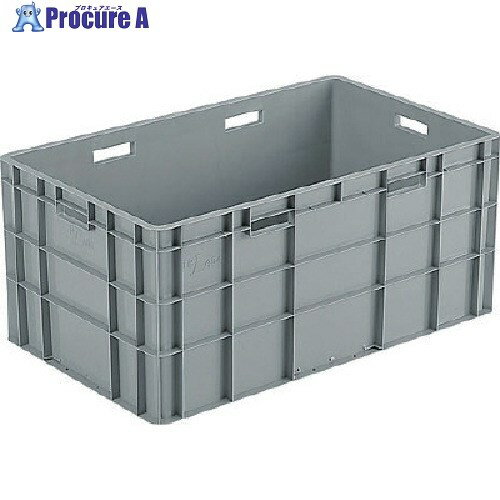 サンコー TP規格コンテナ 213100 TP484L(取手有) ライトグレー SK484L LGY(ライトグレー) 1個 ■▼197-3166 【送料都度見積】