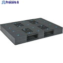 サンコー プラスチックパレット 812106 R-1013 SK-R-1013-GL 1枚 ■▼198-0464【代引決済不可】【送料都度見積】