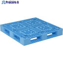 サンコー プラスチックパレット 812900 D4-1111-2S青 SK-D4-1111-2S-BL 1枚 ■▼198-2045【代引決済不可】【送料都度見積...