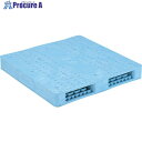 サンコー プラスチックパレット 810012 R2-1010F青 SK-R2-1010F-BL 1枚 ■▼198-2085【代引決済不可】【送料都度見積】