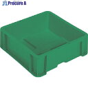 サンコー ボックス型コンテナ(TP規格) 200950 TP331 7.8L グリーン 緑 SK331 GR 1個 ■▼216-5254【代引決済不可】【送料都...