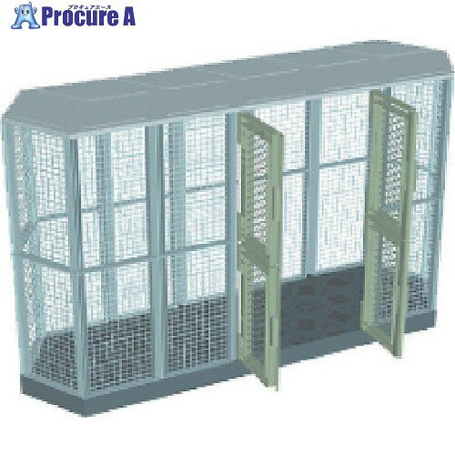 サンコー ゴミステーション(ロングー1) 805653 グレー 805653GL00 GY 1個 ■▼216-9987【代引決済不可】【送料都度見積】