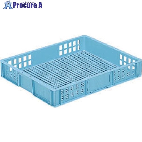 サンコー メッシュコンテナ スタッキングコンテナー 101708 サンテナーB#17FC(MM) 16.8L ブルー 青 SKB17FCMM B 1個 ■▼217-4714【代引決済不可】【送料都度見積】