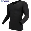 おたふく BT冷感・消臭パワーストレッチ ロングスリーブ Vネックシャツ 11.ブラック L JW-639-11-L 1枚 ■▼663-4114【送料都度見積】...