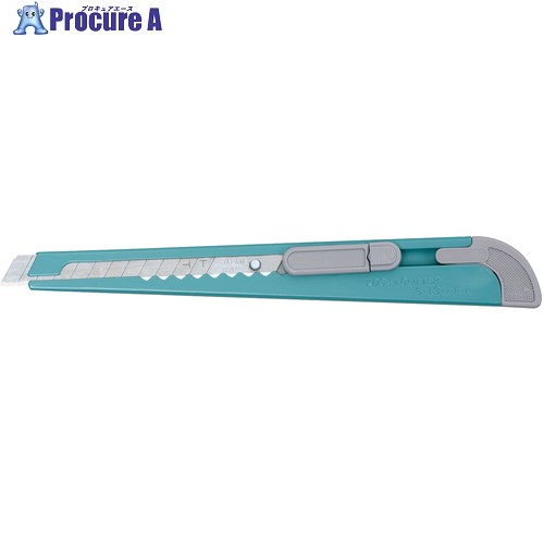 KDS カッターナイフ コート S緑 S-13 GR 1本 ▼853-3960【代引決済不可】のサムネイル