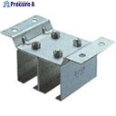 DAIKEN 2号ステンレスドアハンガー用天井継受二連 2S-OBT2 1個 ■▼849-6751【代引決済不可】【送料都度見積】