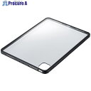 ナカバヤシ iPad Pro11用衝撃吸収背面ケース/ブラック TBC-IPP2203BK 1個 ■▼669-8785 【送料都度見積】