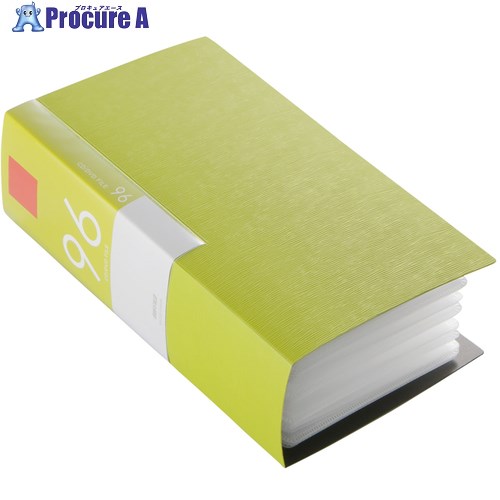 BUFFALO CD/DVDファイル ブックタイプ 96枚収納 BSCD01F96GR 1個 ■▼687-8092 【送料都度見積】