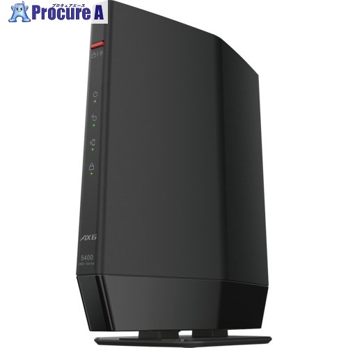 BUFFALO Wi-Fi中継機 11ax/ac/n/a/g/b 4803+573Mbps WEX-5400AX6 1個 ■▼688-1337 【送料都度見積】