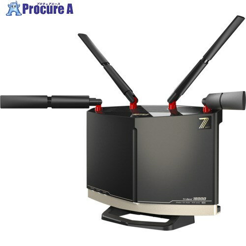 BUFFALO 無線親機11be/ax/ac/n/a/g/b11529+5764+688Mbps WXR18000BE10P 1個 ■▼688-1355 【送料...