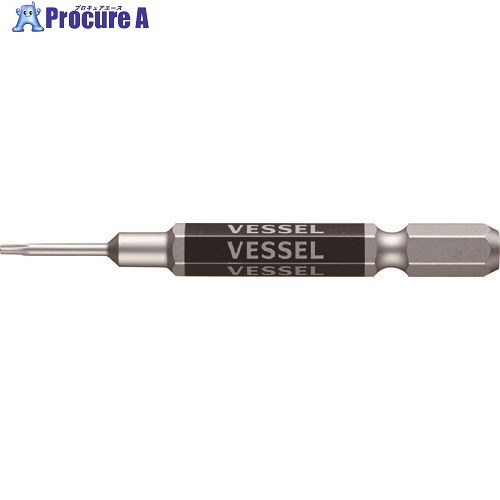 VESSEL 剛彩ビット (片頭トルクス) T5×65mm GSVT05S 1本 ▼102-6878【代引決済不可】