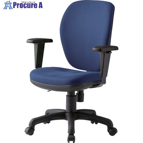 TOKIO オフィスチェア FST-77HAT ネイビー FST-77HAT-NV 1脚 ■▼146-8642