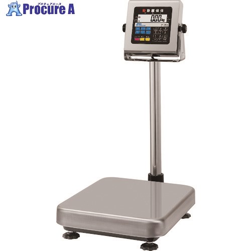 A＆D 防塵・防水デジタル台はかり HW200KCWP JCSS校正付 HW200KCWP-JA-00J00 1台 ■▼195-5850 ※車上渡し
