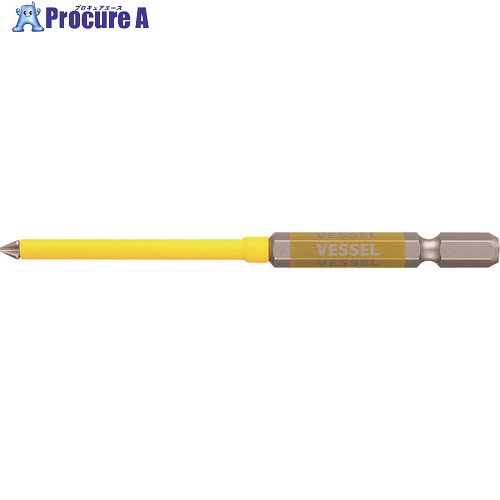 VESSEL 剛彩ビットチューブ付 ＋1×100mm GSC161100 GSC161100 1本 ▼226-6698【代引決済不可】