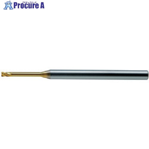 ユニオンツール 超硬エンドミルHLRS4枚刃ロングネックラジアスφ2.5×R0.1×有効長16 HLRS4025-01-160 (293-8096) 1本 ▼374-2776