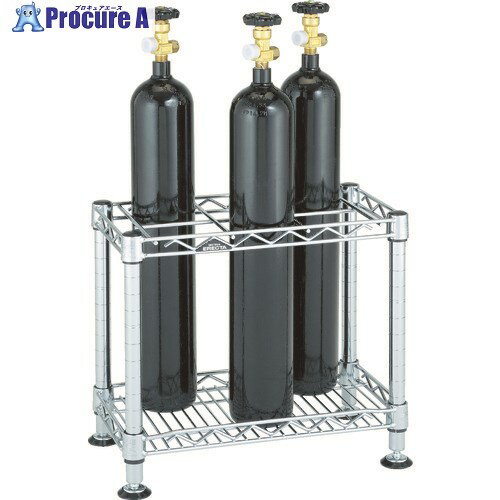 ERECTA ボンベ架台 GCR6 1台 ■▼456-3417 【送料都度見積】