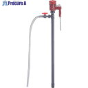 KUK ドラム缶用ポンプ エアー式ハンディポンプ(PP製、高揚程仕様) 吐出量60L/min 揚程10m HP-301H 1台 ■▼458-0460