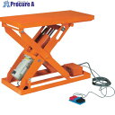 TRUSCO スーパーFAリフター300kg 電動式 1050X400 HFA-30-0410-20 (ボールネジタイプ) 1台 ■▼464-4123