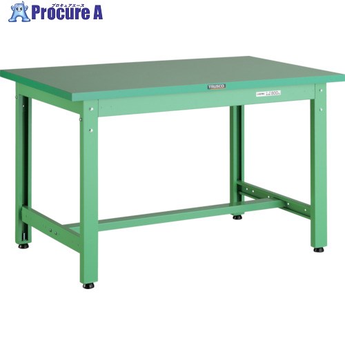 TRUSCO 中荷重作業台(800kg)GW型 900X450XH740 ヤンググリーン色 GWP-0945 YG 1台 ■▼466-8618 ※車上渡し(4)