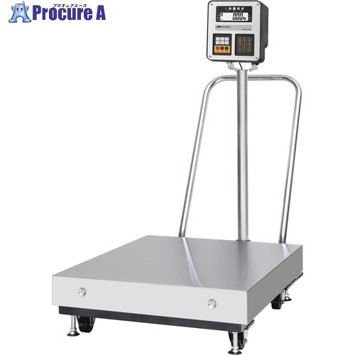 A＆D 本質安全防爆大型台はかり HW-300KCEPB ひょう量300kg×最小表示0.05kg 取っ手・キャスター付き HW..