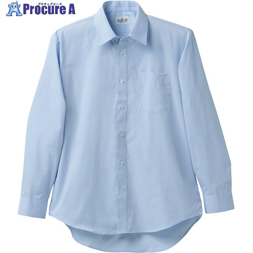 クロダルマ 長袖カッターシャツ(ブルー) サツクス 74 2501-37-19-74 1着 ■▼452-1878 【送料都度見積】