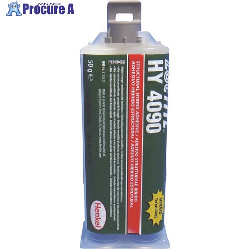 ロックタイト ハイブリッド接着剤4090 グレイ HY4090-GY-50 1本 ▼114-4117【代引決済不可】