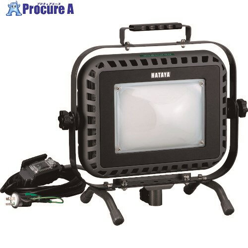 ハタヤ 200W型軽便LED投光器(屋外用) LEF-N2005KD 1台 ■▼120-0505