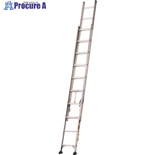 アルインコ 二連梯子 8.0m 最大使用質量100kg JXV80DF 1台 ■▼144-0459 【送料都度見積】※個人宅様送り..