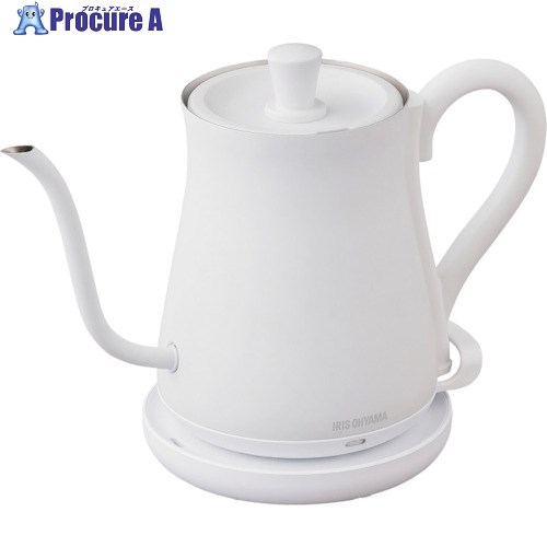 IRIS 513878 ドリップケトル IKE-C600-W 1台 ▼197-7496【代引決済不可】のサムネイル