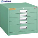 TRUSCO LVE型キャビネット 500X550XH420 引出5段 LVE-423 1台 ■▼252-3809