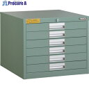 TRUSCO LVE型キャビネット 500X550XH420 引出6段 LVE-425 1台 ■▼252-3825