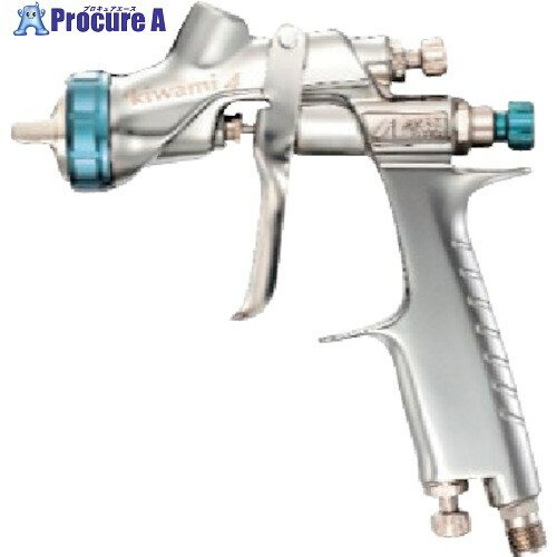 アネスト岩田 スプレーガン(重力式) KIWAMI4 センターカップ ノズル口径Φ1.4mm パターン開き310mm KIWAMI4-V14WB2 1丁 ▼256-0029【代引決済不可】