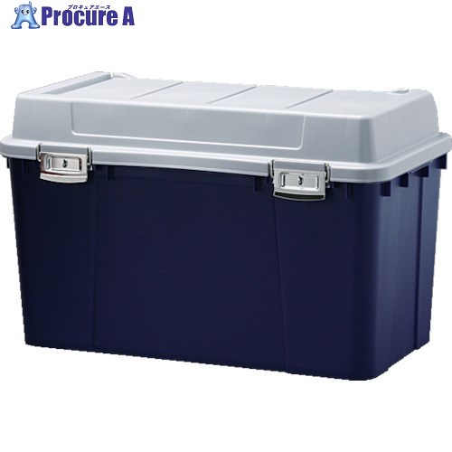 IRIS 201781 多目的屋外収納 密閉バックルストッカー788×470×498 青 KB-780-B (201781) 1台 ◇▼325-6421【代引決済不可】【ご注文数により送料都度見積】