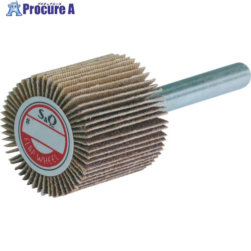 MURAKO 軸付フラップ金具無し 外径25 幅25 軸径6mm 400# KN2525 400 10個 ▼326-4106【代引決済不可】