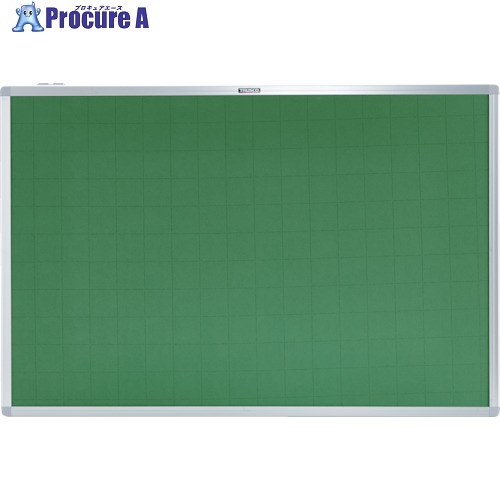 TRUSCO エコロジークロス掲示板 600X900 グリーン 暗線入り KE-23SGA 1枚 ■▼329-4617