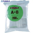 セイニチ チャック付ポリ袋 ユニパック(厚手) I-8 透明 縦280×横200×厚さ0.08mm 100枚入 I-8 1袋 ▼366-7707