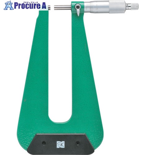 SK U字形鋼板マイクロメーター フレーム長さ150mm MC203-150U 1台 ■▼377-5780【代引決済不可】【送料都度見積】