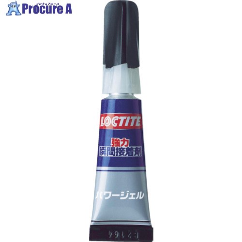 LOCTITE 強力瞬間接着剤 パワージェル LPG-004 1本 ▼423-7617
