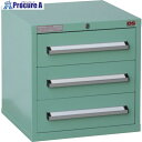 OS ミゼットキャビネット 間口418×奥行407×高さ423mm(若草色)最大積載量100kg M6-3 1台 ■▼457-2343 ※個人宅様送り不可