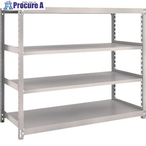 TRUSCO スチールラック M2型軽中量棚 1460×600×H1200 4段 単体 ネオグレー M2-4564 NG(ネオグレー) 1S ◇▼506-8223【代引決済不可】【ご注文数により送料都度見積】