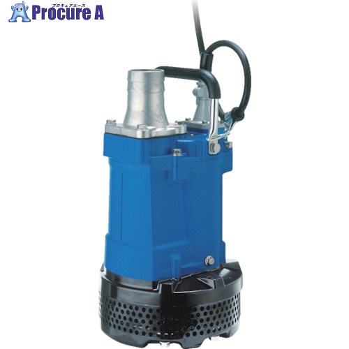 ツルミ 一般工事排水用水中ハイスピンポンプ 50HZ 口径80mm 三相200V KTV2-37 50HZ 1台 ■▼817-9921 【..