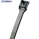 PANDUIT 結束バンド ベルトタイ 耐候性黒 (100本入) ILT6LH-C0 10袋 ■▼818-0287 【送料都度見積】